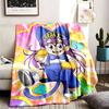 Arale Theme Blanket Suitable For The Sofa Camping And Travel Made Of Soft Flannel Material An Ideal Gift For Occasions Such As Birthday