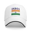 India Flag Emblem Baseball Cap Running Hippie Hot Sale Hip Hop Hats Female Male Casual Custom Logo Baseball Caps