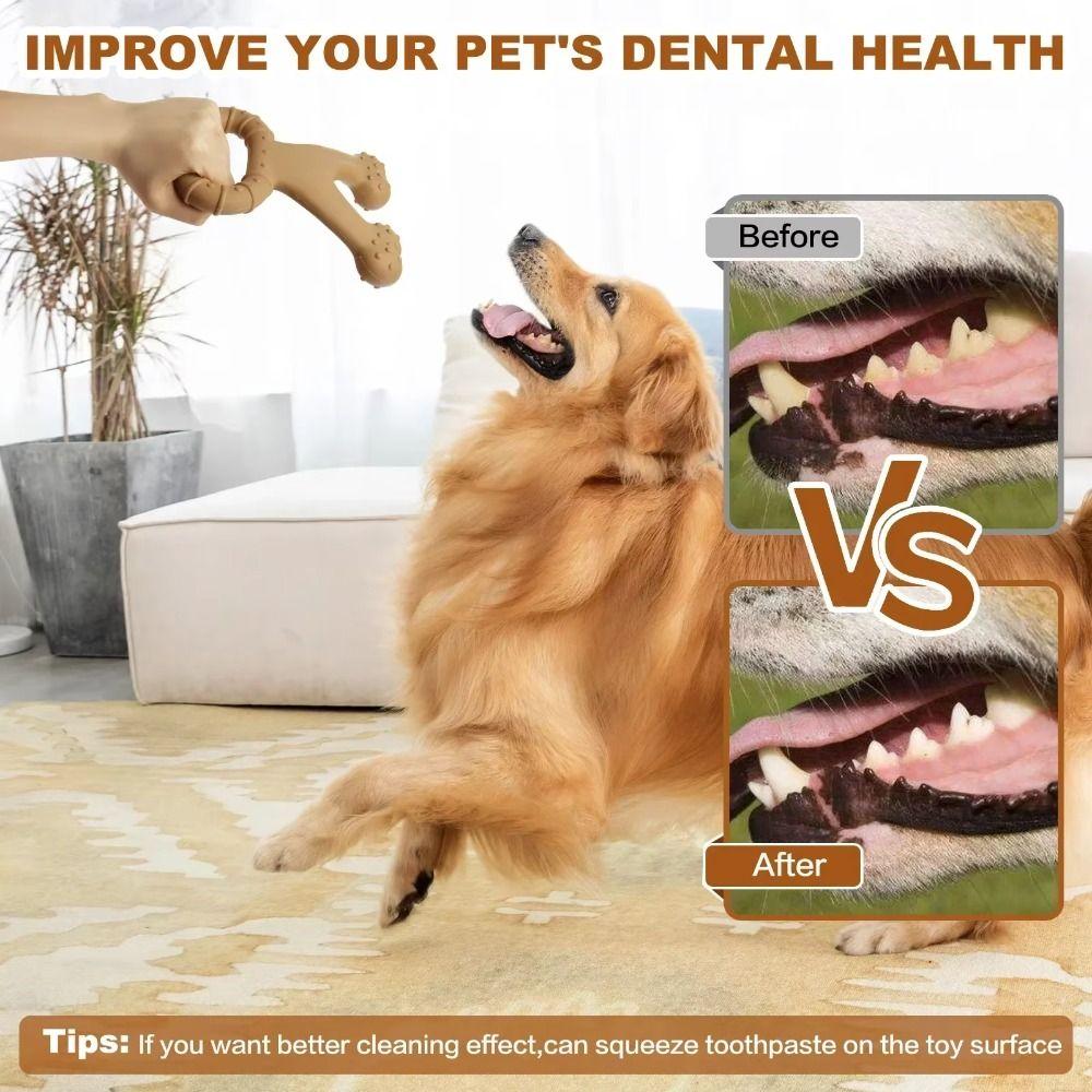 Creative Dog Chew Stick Bite Resistant Bone Shape Puppy Molar Toys Portable Durable Nylon Dog Bone Relieve Boredom