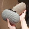 Goose Egg Bag Women's New Chic Chain Bag One Shoulder Oblique Span Banquet Bag Dinner Bag Party