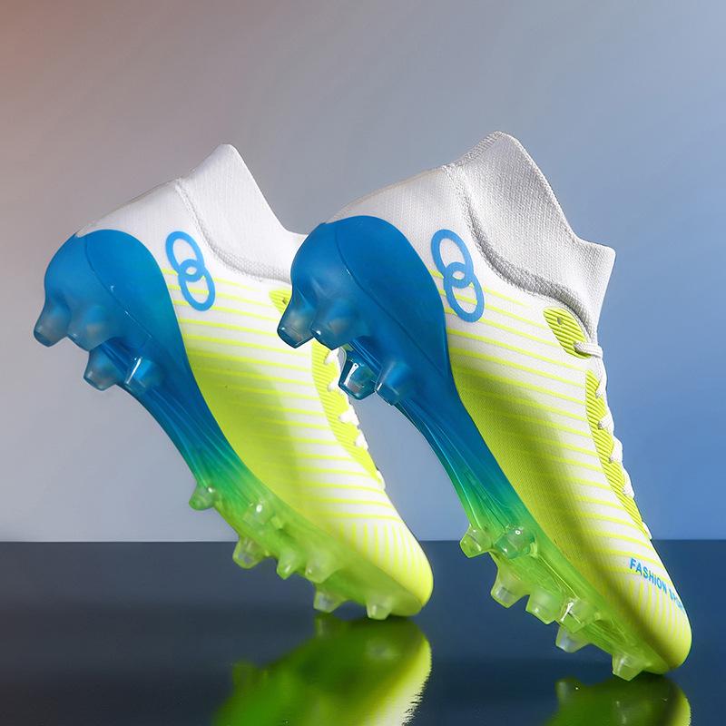 New Adult Girls Football Shoes Boys Students Long Nails AG Shredded Nails TF Children's Women's Assassin Training Shoes