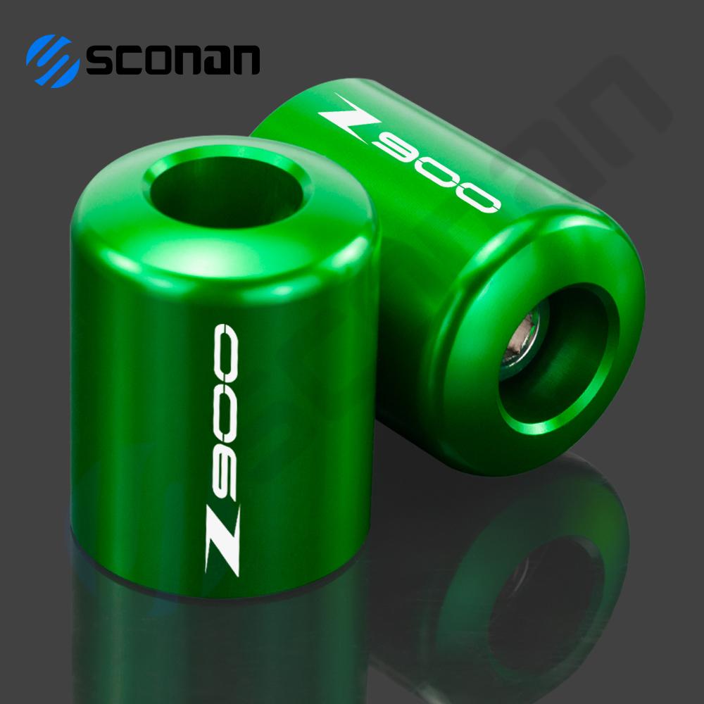 Motorcycle Accessories For Kawasaki Z900 Z 900 High Quality CNC Aluminum Handlebar Grips Handle Bar Cap Ends