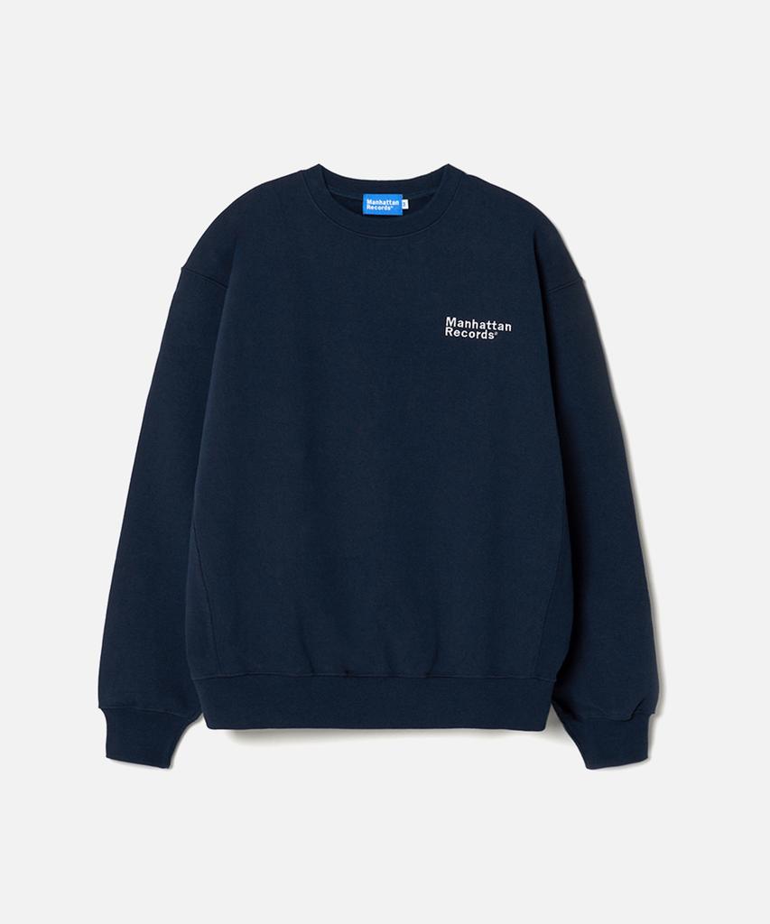Maenhatanlekojeu M Logo Crew Neck - Navy