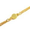 Pristine HERMES Necklace Charnier PM Serie gold Vaux Swift Leather Women Used