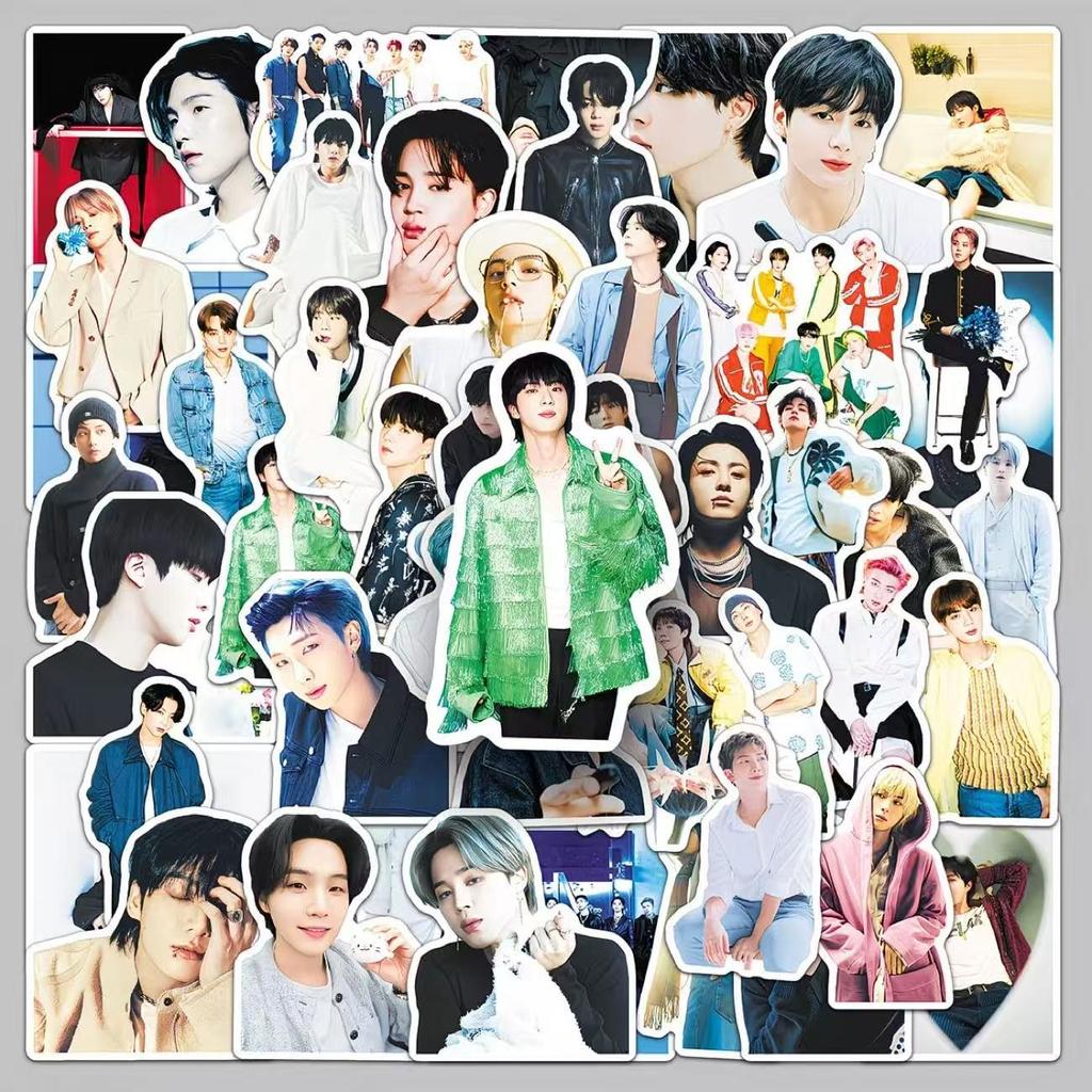 BTS Stickers,Stickers for Laptop Journal Skateboard Guitar Luggage