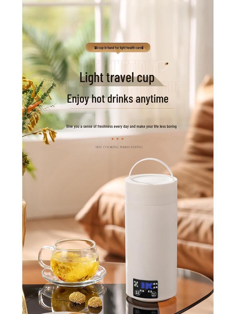 Compact Electric Travel Kettle for Formula & Hot Water