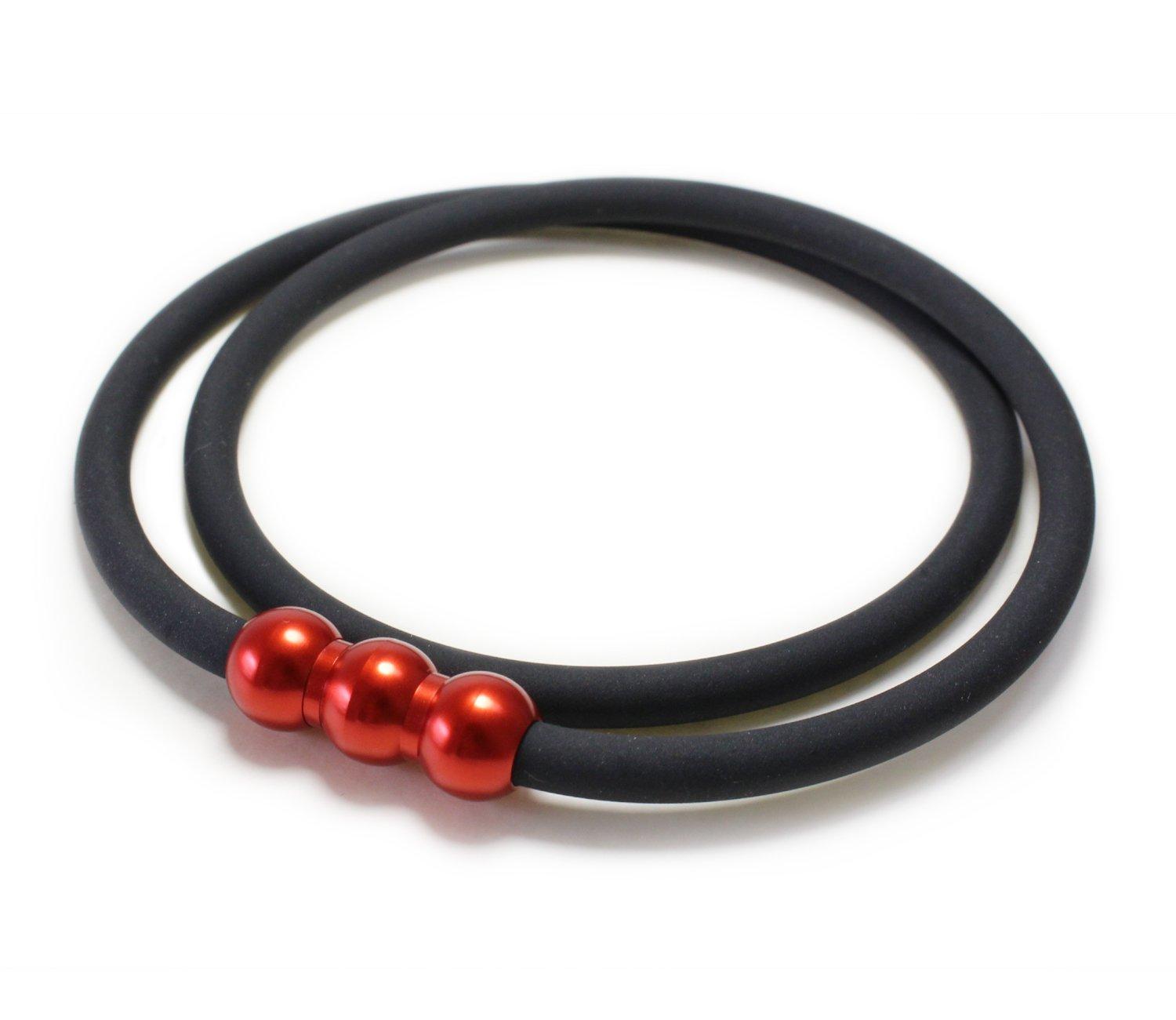 

Synapse Necklace EGSZN103 S [ERG] (ZERO) Black×Red (45cm)