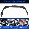 Oil Pump Sensers Removal and Installation Tool with 1/2in Square Drive Oil Tank Lock Rings Tool 6599 Aluminum