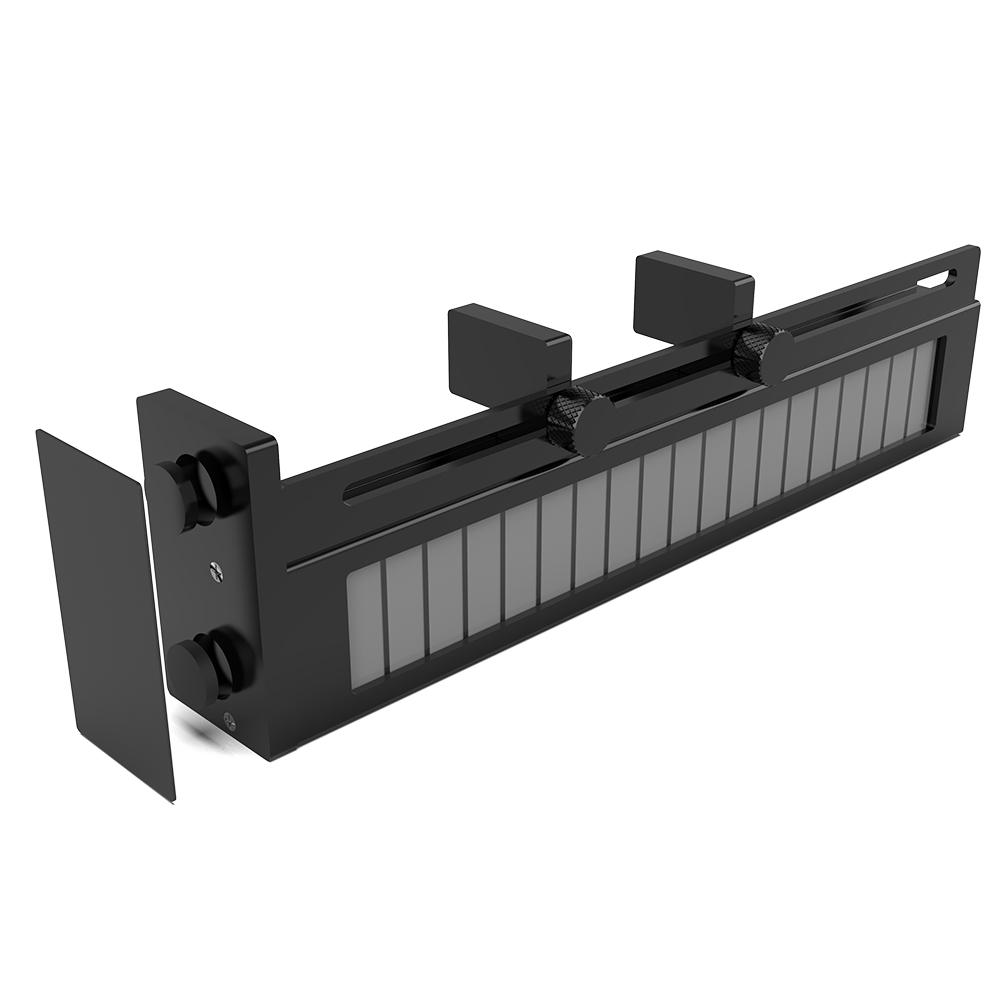 EY# Suport Placă Video ARGB Sincronizare 5V 3Pin Reglabil Vertical (Negru)