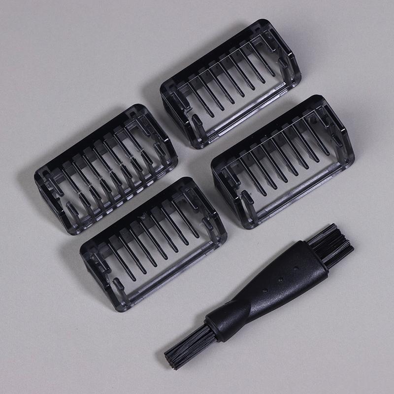 

1/2/3/5 мм Насадка-гребень Триммер Машинка для стрижки для Oneblade One Blade Бритва Гребень Штангенциркуль Режущая головка Qp2520 Qp2530 Qp2620 чёрный