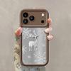 Fashionable Snow Deer Matte Phone Case For Samsung Galaxy S25 S24 Ultra S21 S22 S23 Plus A56 A55 A54 A53 A36 A35 A34 A33 Cover