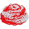 VidaXL Red and White Warning Chain
