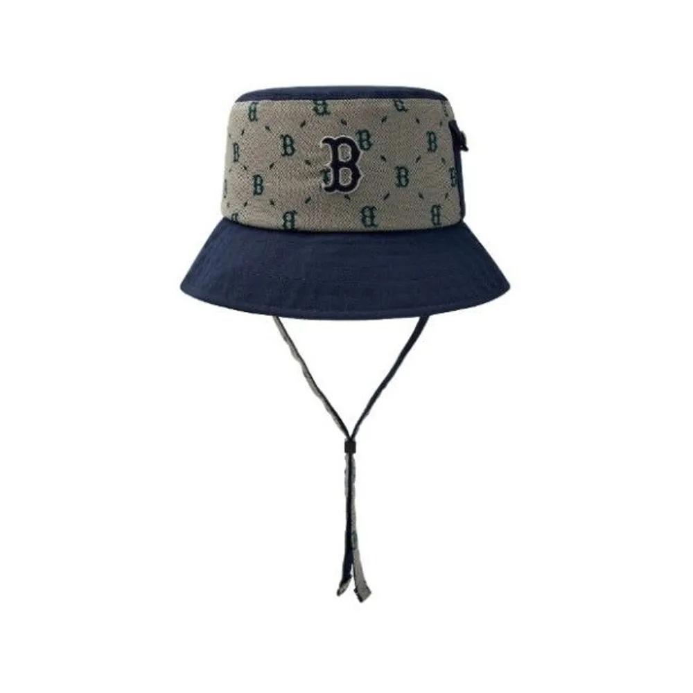 

[MLB] Kids Cap JQT 7AHTRM14N-50BGS Diamond Monogram Outdoor Color Block Pocket Bucket Hat New York Yankees 54H