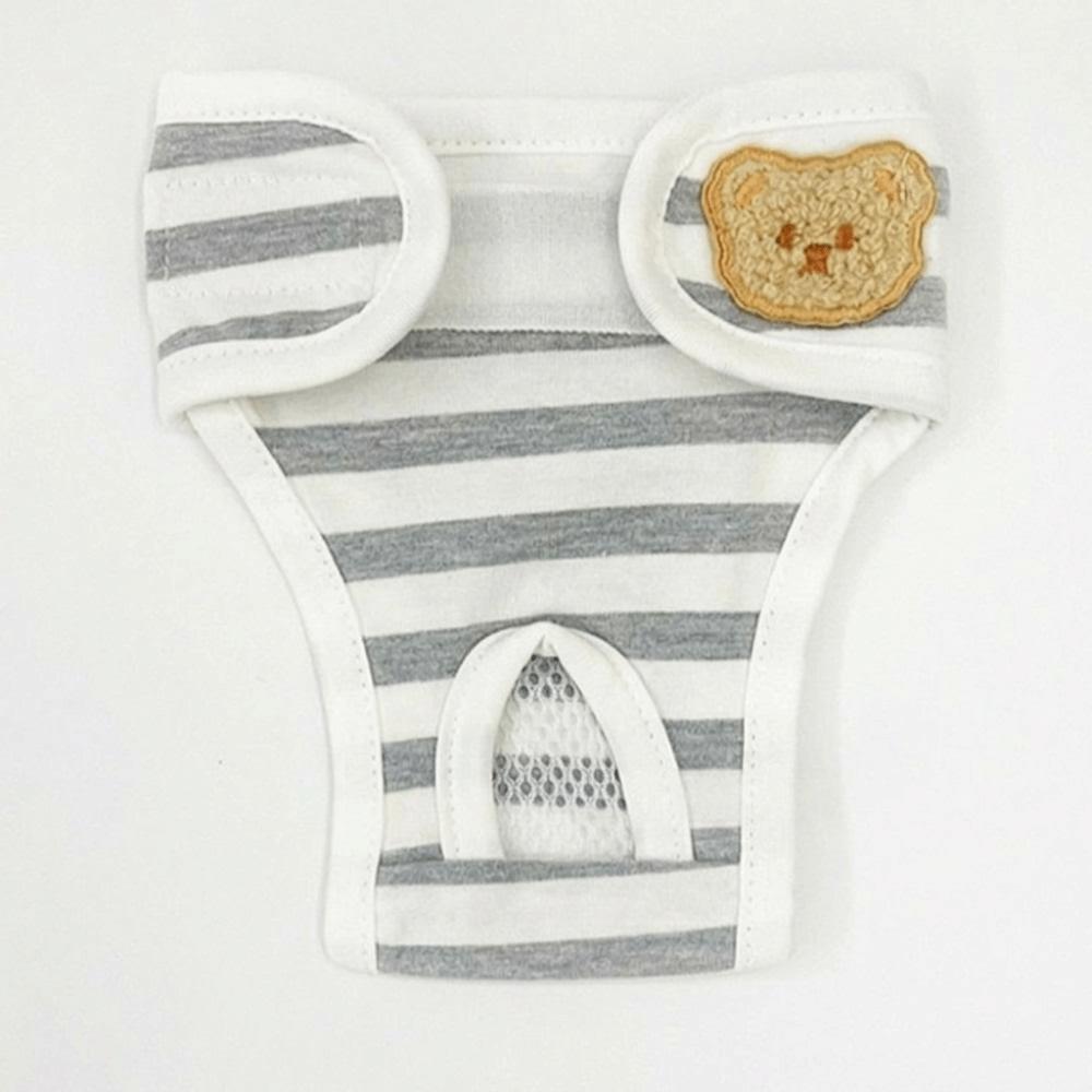 Leak-proof Dog Sanitary Panties Adjustable Dog Diaper Dog Physiological Pants Pet Menstruation S