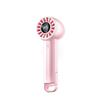 Ventilatore Portatile Pieghevole con Display Digitale 2025 - Silenzioso, Ricaricabile USB, per Uso su Scrivania, Portatile o da Collo