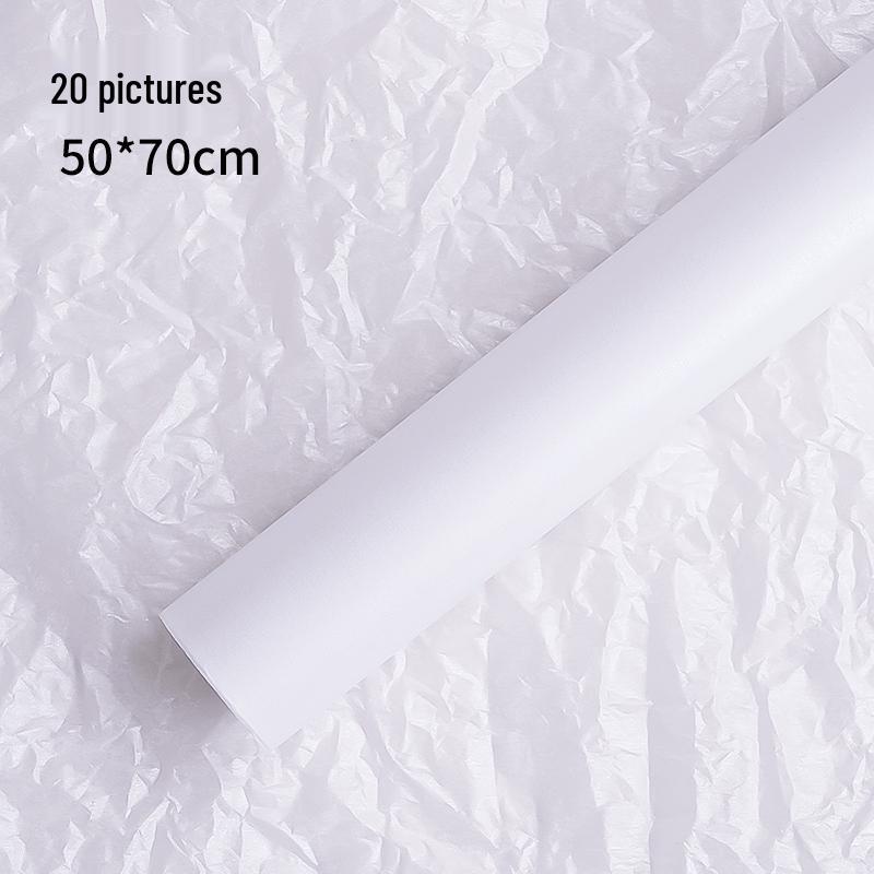 Valentine's Day Celebrity Bouquet: Fresh Flowers, Cake Decoration, Tissue & Transparent Wrapping Paper.