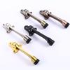 Stainless Steel Anti-collision Door Stopper Kick Down Door Holder Rubber Buffer Suitable for Homes Offices Punch Install