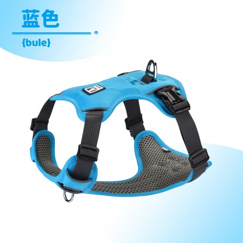 Reflective Waterproof Dog Harness Vest Small Medium Dogs With Adjustable Chest Strap
