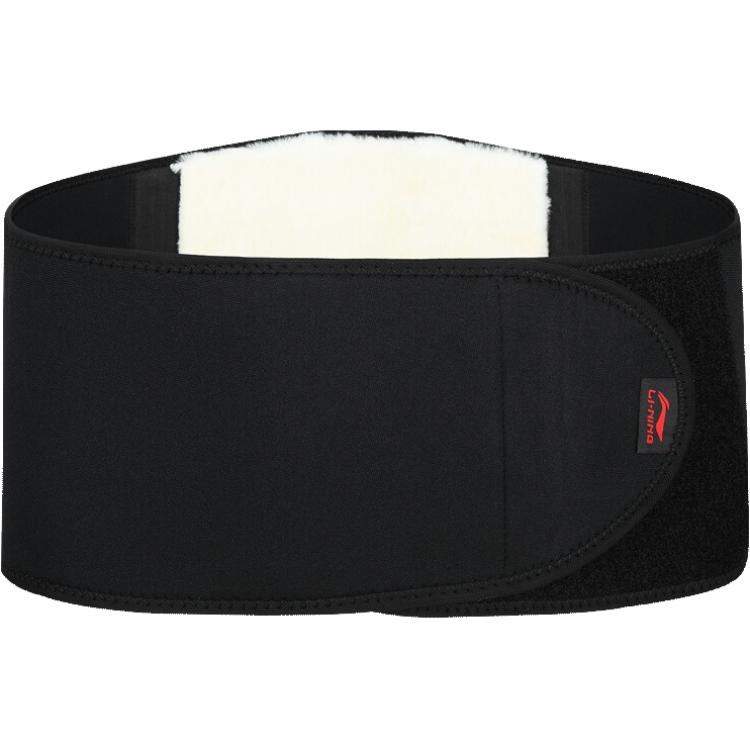 Li Ning Thickened And Fleece Lined, Fitted Back Support Braces Polyester Ski Mountaineering Adults Protective LQAK251-1