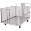 JINGRUIDA Foldable Mesh Platform Trolley
