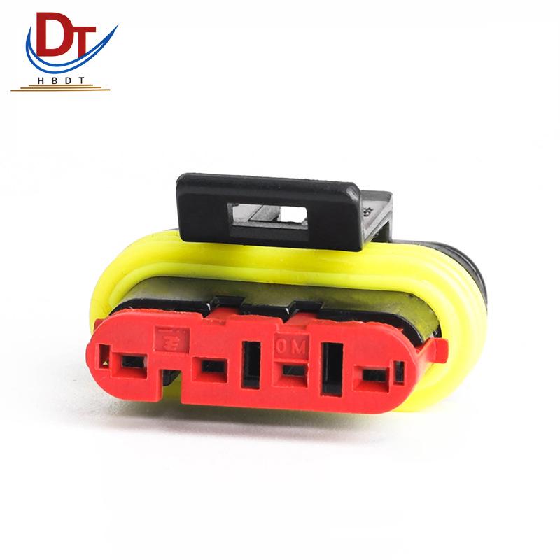 4-Pin DJ7041-1.5-21 Automotive Wiring Harness Connector - Plastic Shell Socket DJ7041-1.5-21
