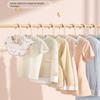 5PCS Children Coats Hanger Flexible Plastic Kids Clothes Hanger Multi-color New Design Style Non-slip Hangers Organization Rack