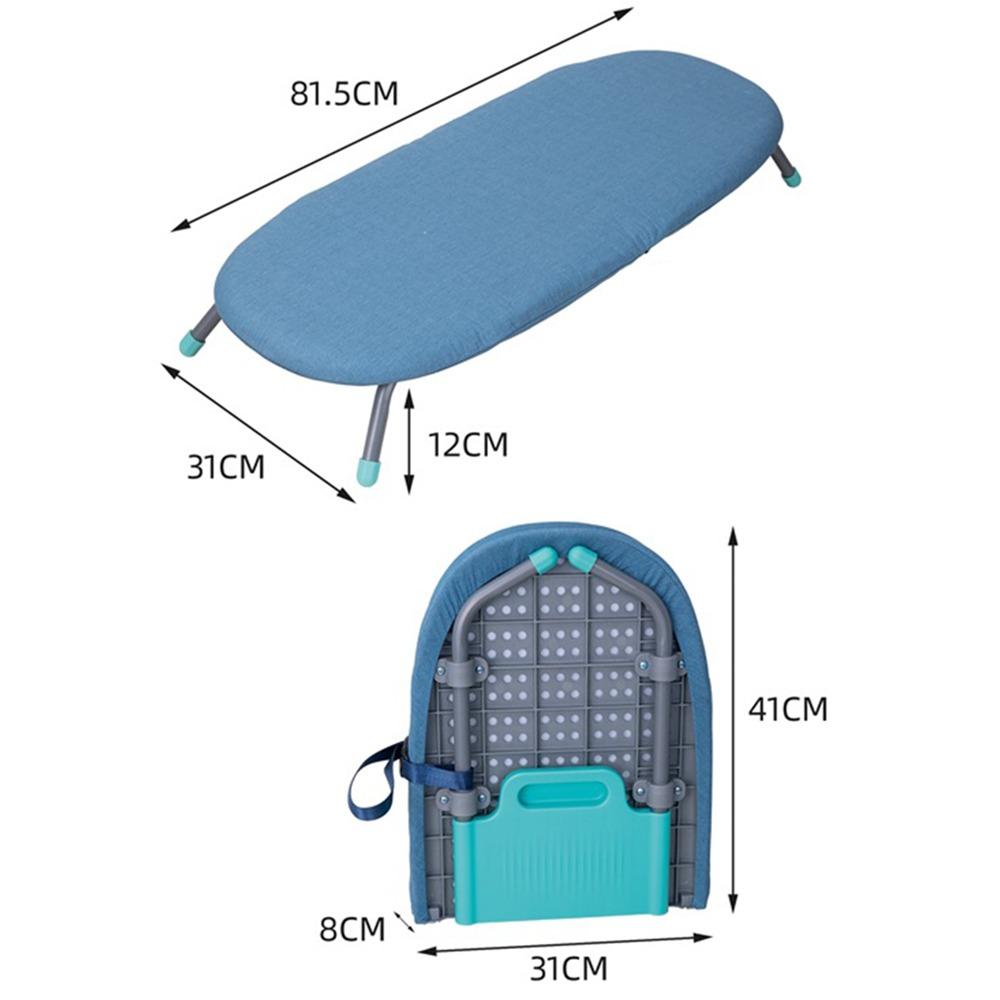 New Folding Legs Ironing Board Heavy Duty Space Saving Tabletop Iron Board Padded Clothes Ironing Pad Laundry Room