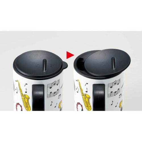 Skater Thermal/Cold Stainless Steel Mug with Lid Vacuum Insulated Double Structure Snoopy Orchestra 330ml STMG4N-A