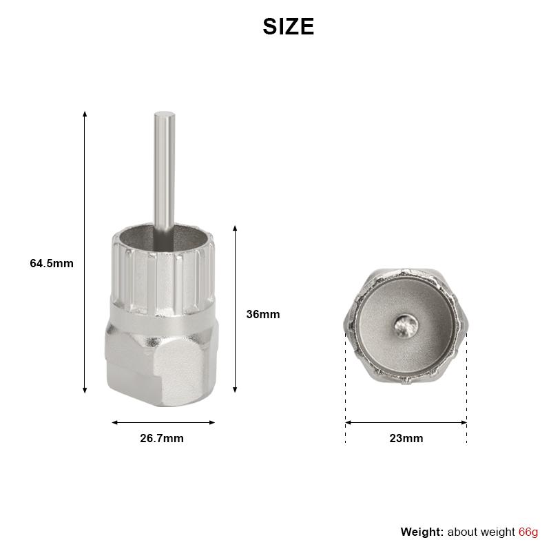 Bicycle Cassette Flywheel Remover Sprocket Extractor Bike Upgrade Rotor Lockring Removal Wrench Chain Whip Repair Tools