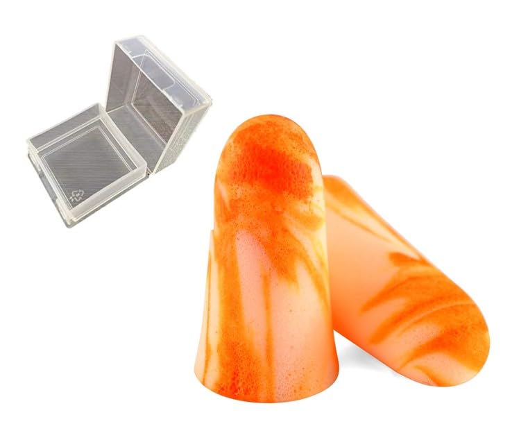 

MOLDEX Cordless 6600 Case Disposable Individually Noise Airplane Earplugs, 50-Pair Pack, Softies, Eco-Pack Set. Earplugs, Wrapped, Soundproofing,