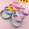 Women's PU Leather Headband 3cm Wide Non-Slip Fashion Hair Accessories for Kids and Girls Children Party Headwear Hairbands
