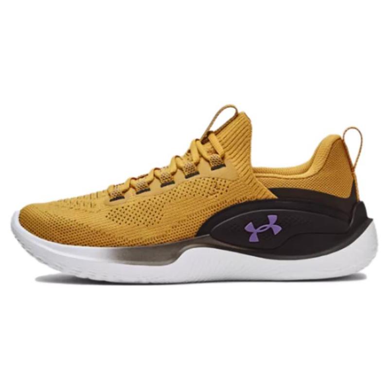 Under Armour Flow Dynamic 'Gilded Yellow' Sneakers 3026106-700