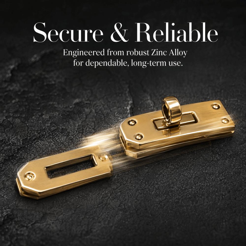 Zinc Alloy Turn Locks Swivel Design Clasp Buckle Portable Belt Buckle Accessory Making