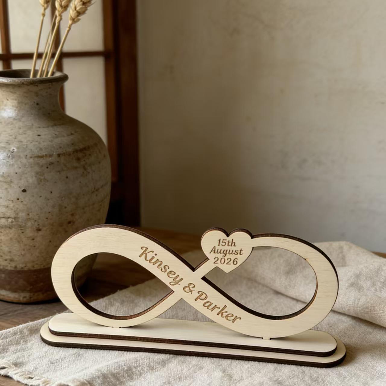 Creative Wooden Desktop Ornaments - Wedding & Valentine s Day Gifts