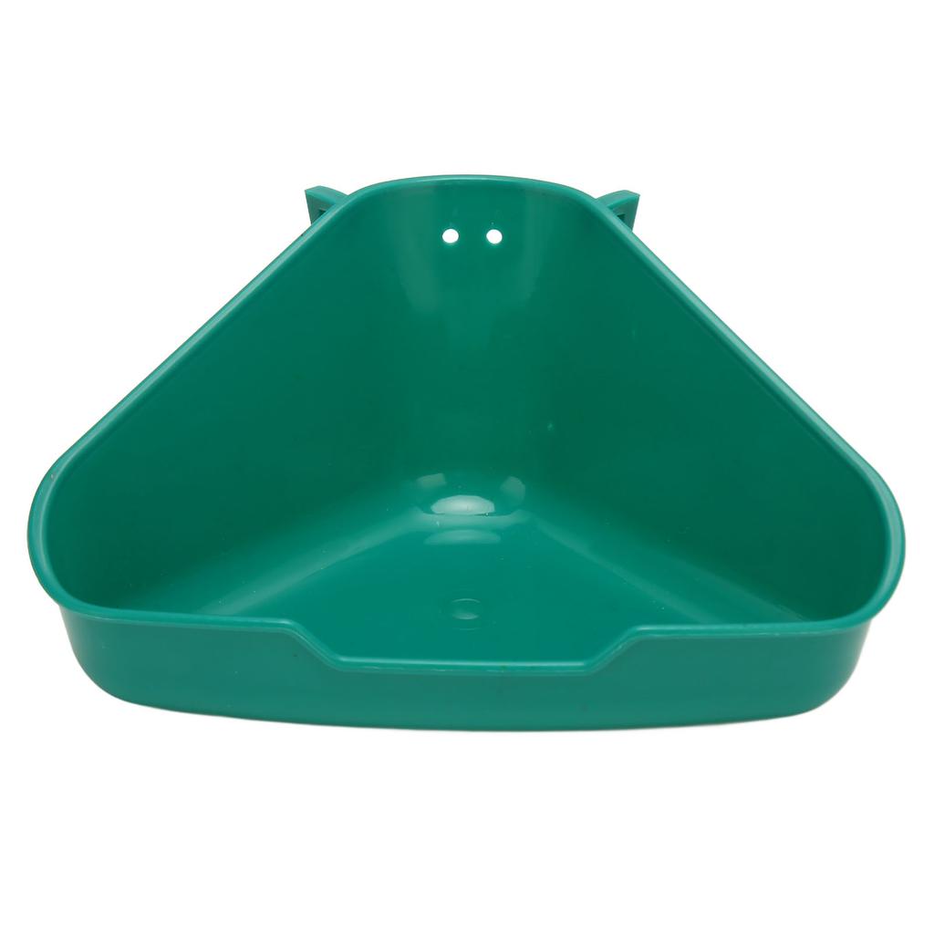 Small Animal Litter Box Fanshaped Corner Toilet Box Potty Trainer for Guinea Pigs Chinchilla Ferret Galesaur