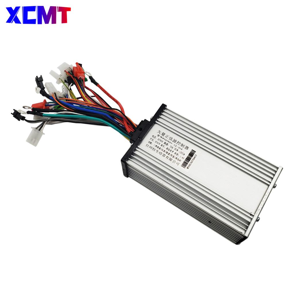 60V 1500W 2000W 72V Dreistufiger Variable Speed Vektor Sinuswellen-Controller für Citycoco Elektroroller Teile