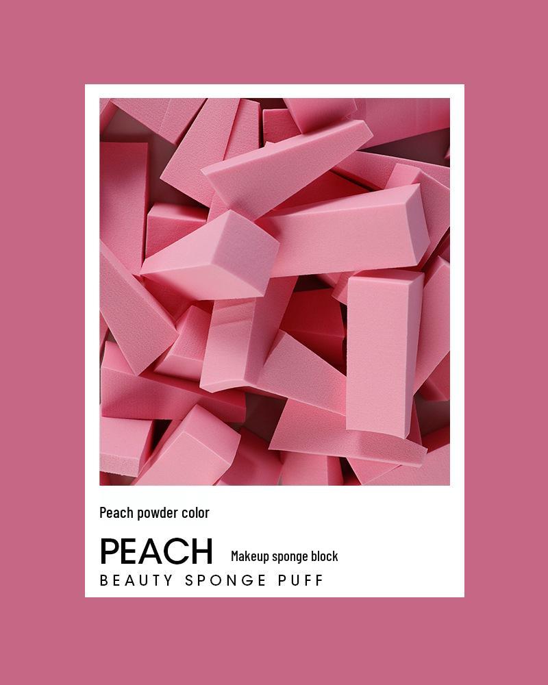 

Набор из 50 мягких треугольных спонжей для макияжа: Пуховки двойного назначения для влажного и сухого нанесения