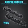 2pcs Car Front  Bumper Guide Mount Bracket Grille Retainer For Subaru Impreza 2012 2014 2015 2016 Car Accessories 57707FJ030