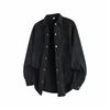 Autumn Men'S Casual Loose Long Sleeve Shirt Men'S Lapel Shirt Jacket