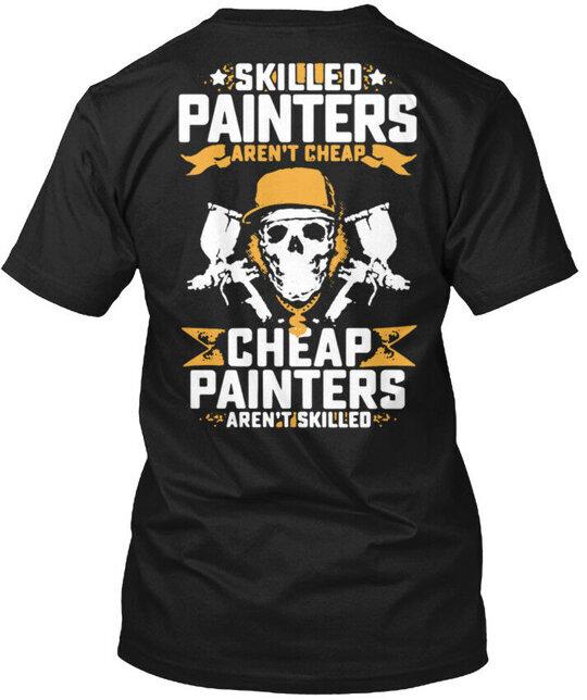 Skilled Painter Auto Tee T-Shirt Made in the USA Size S to 5XL XL
