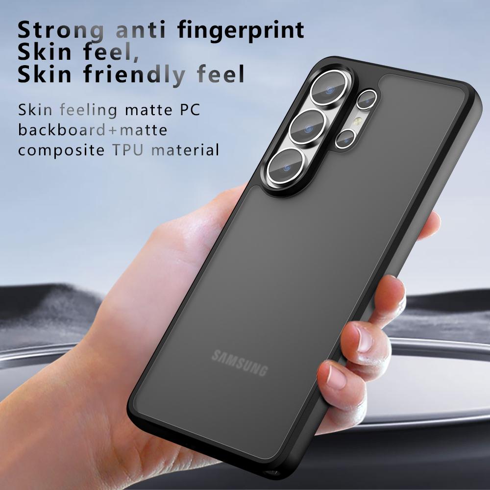 For Samsung Galaxy S26 Ultra TPU Border Case Cover 3D Intergrated Button Case Galaxy S26 S26+ Anti Drop Airbag Galaxy S25 Edge