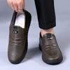 Business Casual Leather Shoes Men's Shoes New Breathable Waterproof Anti Slip Men's Shoes Trendy Versatile Leather Shoes