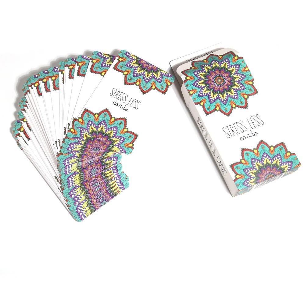 Sunny Present Stress Less Cards, Helps Relieve Stress And Anxiety Cards Game ,Perfect For Christmas Thanksgiving Gifts
