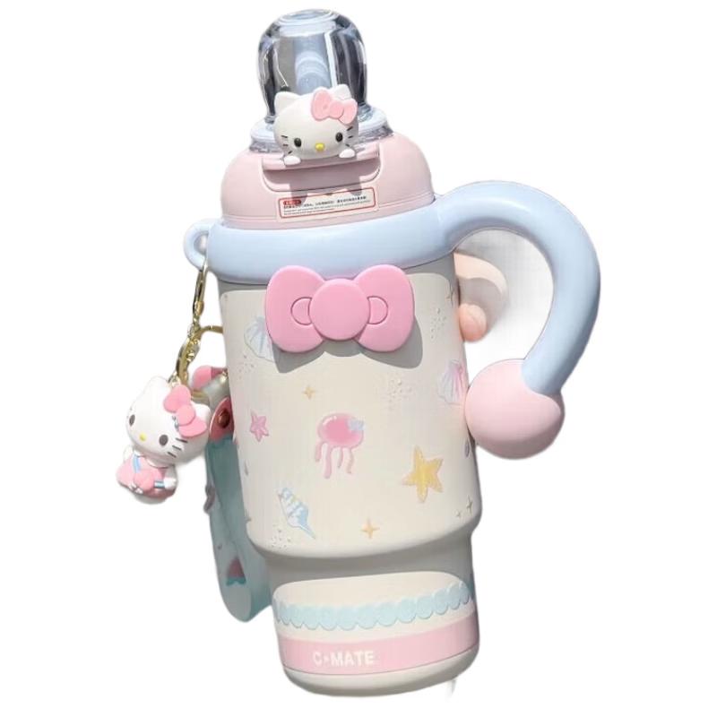 OKTP Large Capacity Insulated Tumbler with Handle 900ML