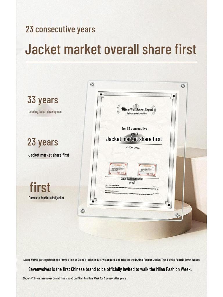 Qipilang Men's Autumn Business Casual Jacket