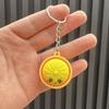 3Pcs Mini Dumpling Keychain Pendant Soft Food Charm Cartoon Snack Accessories for Bags Car