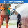 AEE4-Turbo Nozzle Pressure Washer,4000PSI Rotating Power Washer Nozzles(Max 5000PSI)With 1/4In And 3/8In Quick Connect,4.0GPM