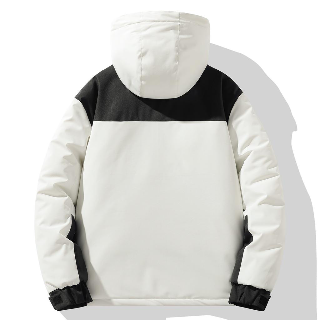 Winter Cotton Jacket for Men's Same Graphene Warm Cotton Jacket for Men, No Cotton Stain-proof Waterproof Couple Cotton Jacket