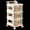 Changbaosen 3-Tier Rolling Storage Cart