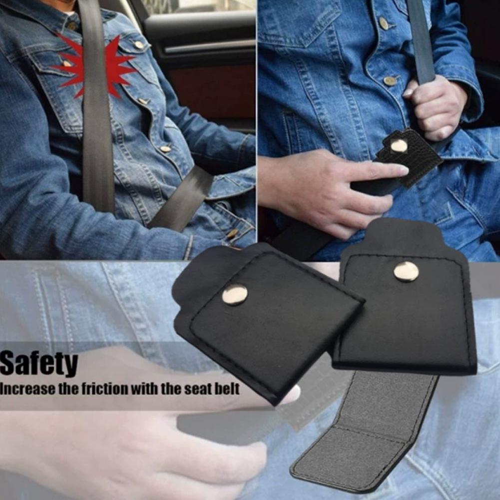 Car Seatbelt Adjuster Clips Shoulder Belt Protector Comfortable Vehicle Belt Clip Secure Stopper For Kids Car Interior Part B7M0